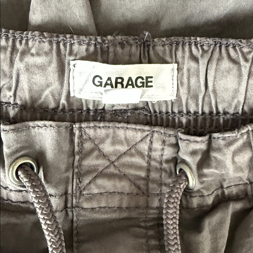Garage Women's Harlowe Charcoal Parachute Cargo Pant~XS - Picture 3 of 12